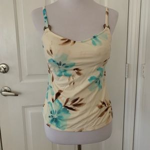 Tankini Swim Top Sz 8 by Leilani Floral